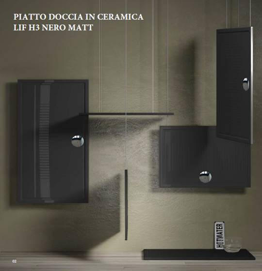 Hatria lif h3 80x80 black