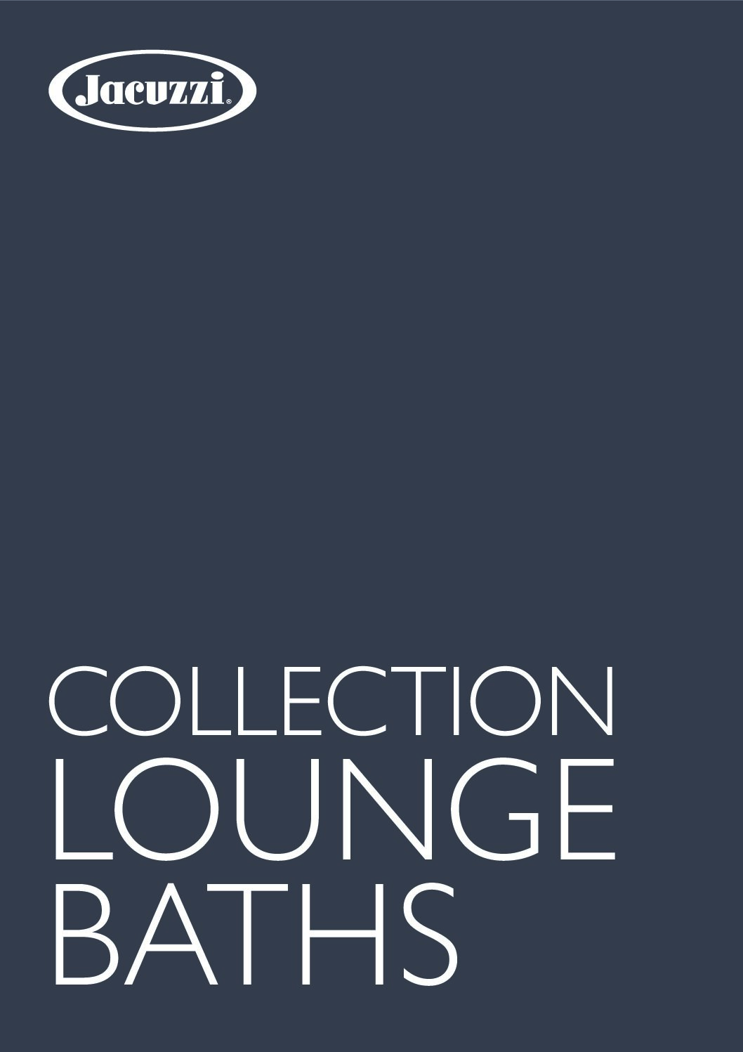 Jacuzzi - Прайс-лист та каталог колекції ванн Lounge 2022