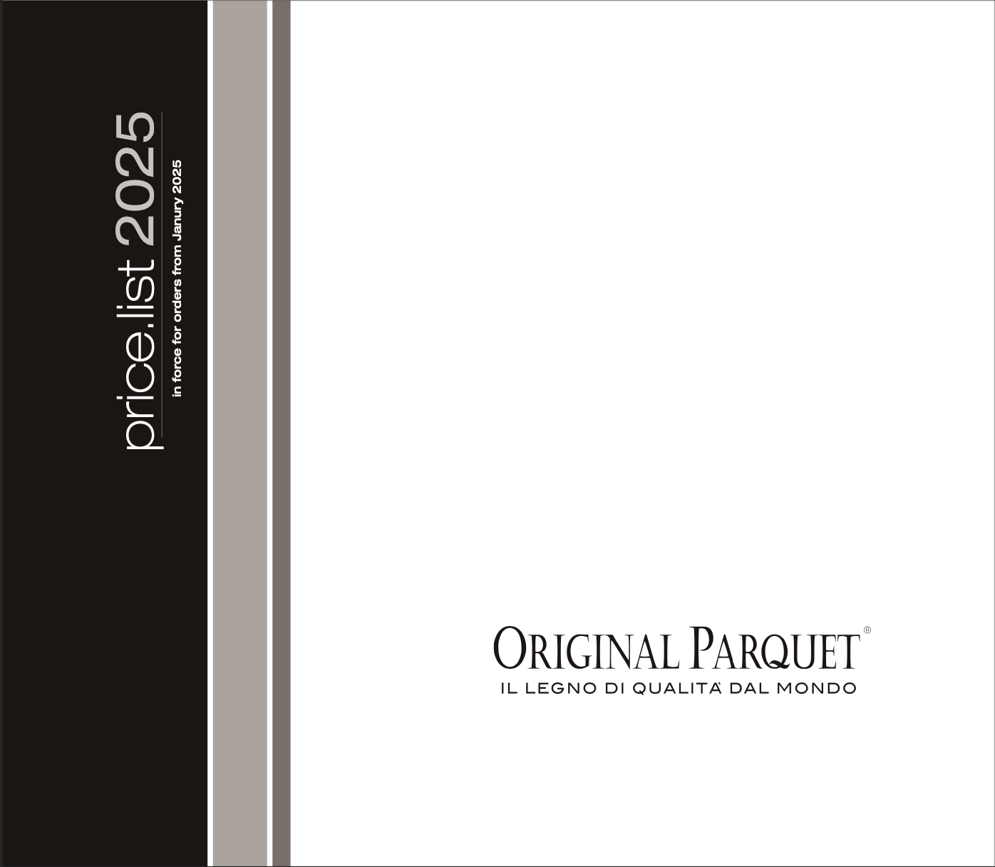 Original Parquet - Прайс-лист 2025